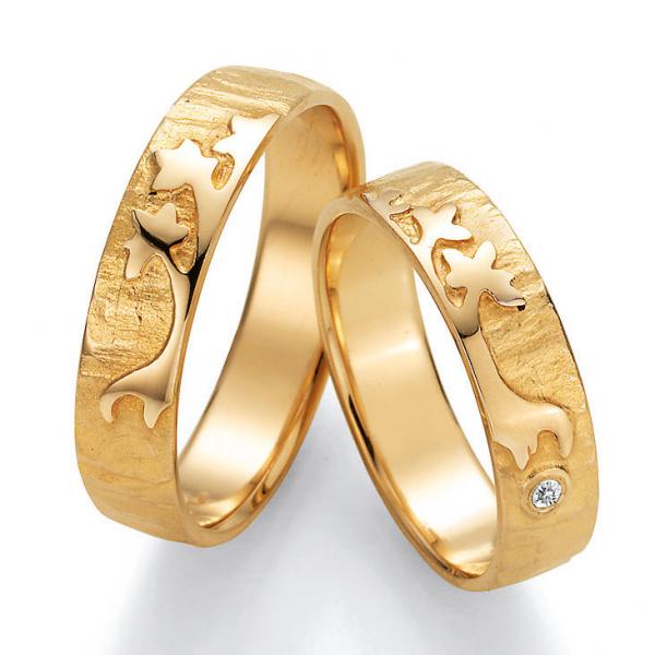 Trauringe Gelbgold von Ruesch 66/51090-050